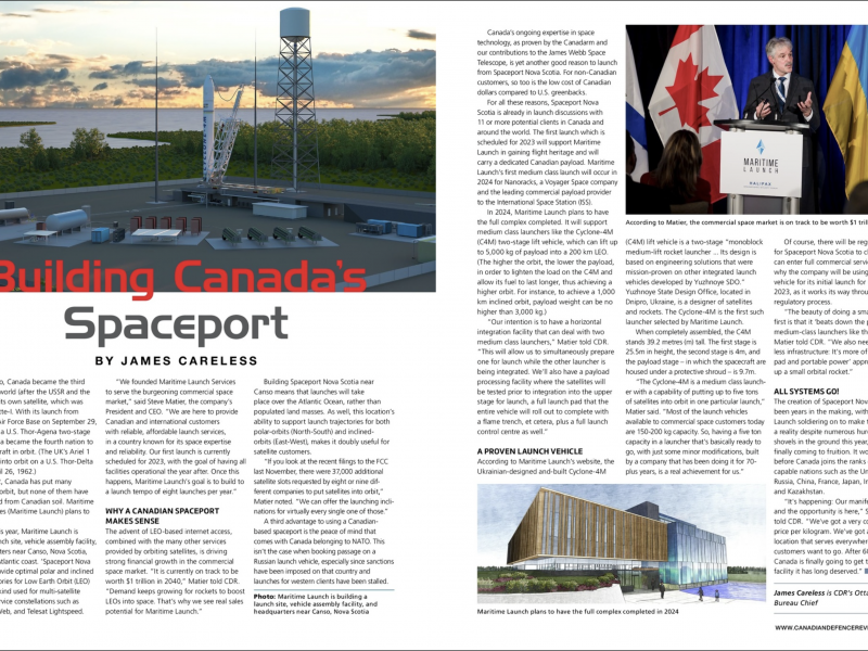 Maritime Launch Magazine Article